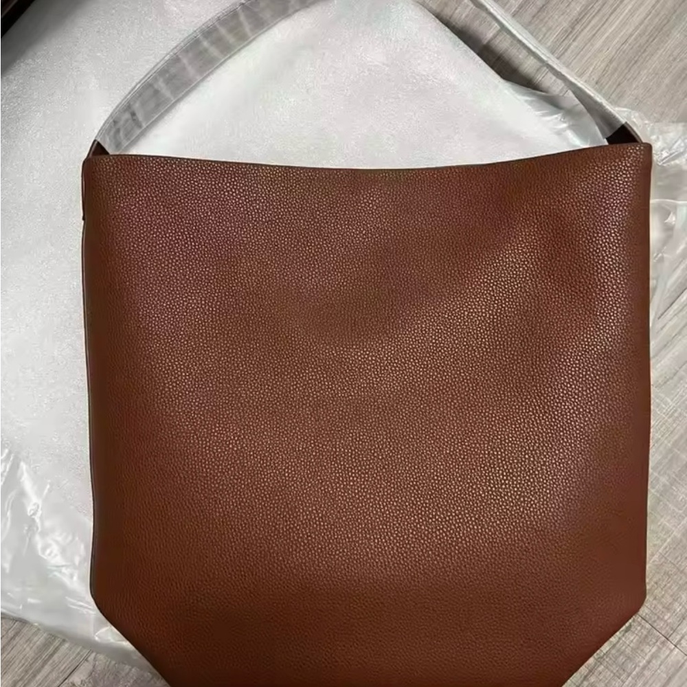 Rustic red/brown leather Tote Bag
